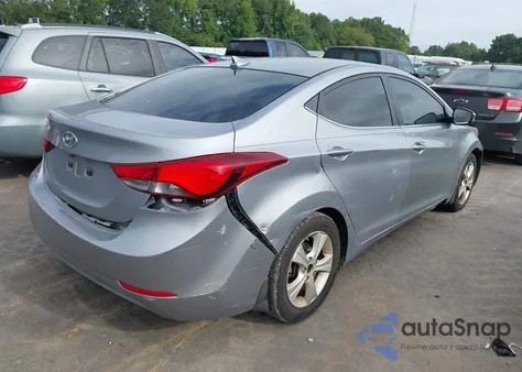 2016 Hyundai Elantra Value Edition from USA, damaged, VIN 5NPDH4AE7GH724731